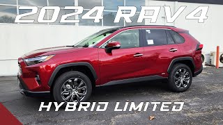 2024 Toyota Rav4 Hybrid Limited Overview [upl. by Carmina260]