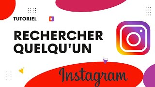 Comment rechercher quelquun sur Instagram [upl. by Stranger]