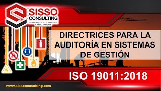 🔰 ISO 190112018 DIRECTRICES PARA LA AUDITORÍA EN SISTEMAS DE GESTIÓN 👨‍🏫 [upl. by Valeria]