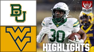 Baylor Bears vs West Virginia Mountaineers  Full Game Highlights  ESPN College Football [upl. by Winson]