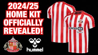 Sunderland AFC Hummel 202425 kit revealed Live reaction [upl. by Ahsiugal]