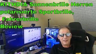 KITHDIA Sonnenbrille Herren polarisierte Sportbrille Fahrerbrille Review [upl. by Siravat]