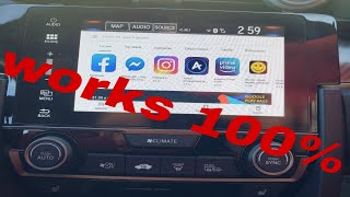 How to install apps on your honda [upl. by Olfe285]