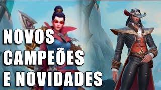 NOVIDADES PARA WILDRIFT E CRITICAS A RIOT [upl. by Warfore]