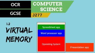 8 OCR GCSE J277 12 Virtual memory [upl. by Laleb]