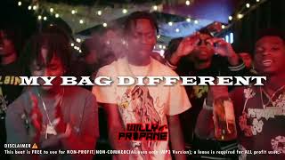 Kyle Richh x Jenn Carter Sample Jersey Type Beat  quotMY BAG DIFFERENTquot  NY Drill Instrumental [upl. by Annnora]