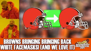 Browns Getting New Helmets and Logo  Brathouse Sports [upl. by Suehtomit653]