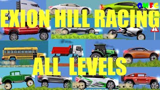 Exion Hill Racing  All Levels Completed  Full Game  Unlocked All Cars [upl. by Vanhomrigh]