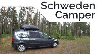 VLOG  Unterwegs im MiniCamper in Schweden [upl. by Macrae]