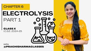 Introduction to Electrolysis Basics and Definitions for ICSE  Part 1  Class 10  Chem  20242025 [upl. by Kcirre]