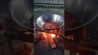 COOKING HIGH FIRE youtubeshorts food viralvideo [upl. by Ettelracs]