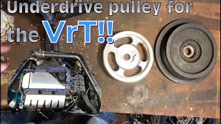 Underdrive pulley install [upl. by Aisylla]