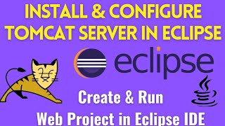 Install amp Configure Apache Tomcat 10 in Eclipse IDE 2022  Configure Tomcat Web Server in Eclipse [upl. by Airdnahc]