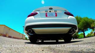 2017 Nissan Altima SR Borla Exhaust [upl. by Ajnin304]