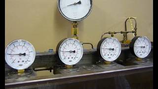 Hertsellung eines Manometers  Manometer Preiss EMPEO How Its Made  Pressure Gauge [upl. by Choo885]