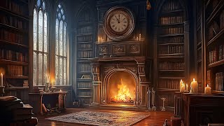 Victorian Study Ambience  Soothing Medieval Hearth Music for Sleep Relaxation and Focus [upl. by Manon]