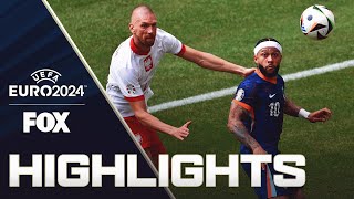 Poland vs Netherlands Highlights  UEFA Euro 2024 [upl. by Finnegan]