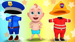 Which Job Do You Want To Do  Job and Career Song  Rosoo Nursery Rhymes amp Kids Songs [upl. by Emery]