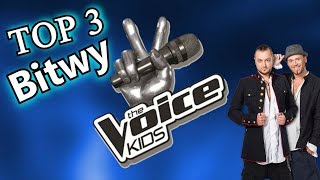 TOP 3  BITWY  THE VOICE KIDS POLAND 2018  DRUŻYNA TOMSONA i BARONA [upl. by Ewald]