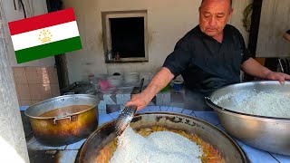 Qabuli palow in Tajikistan 🇹🇯 قابلی پلو ازبکی در تاجیکستان [upl. by Lleunamme959]