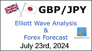 GBP JPY Elliott Wave Analysis  Forex Forecast  July 23 2024  GBPJPY Analysis Today [upl. by Robet]