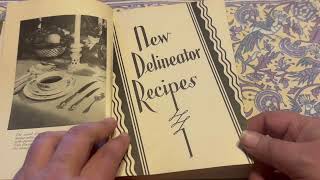 1929 Scalloped Potatoes New Delineator Recipes [upl. by Ialohcin880]