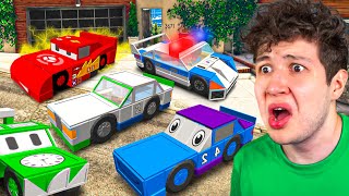 ROBANDO COCHES de ROBLOX en GTA 5 🚘😎 Mods [upl. by Arekat166]