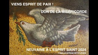 NEUVAINE À LESPRIT SAINT DON DE LA MISÉRICORDE [upl. by Kamal51]