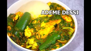 Comment reussir sa sauce Ademe 🇹🇬  Crincrin  Kplala  Ewedu  Jute leaves [upl. by Dnomse]