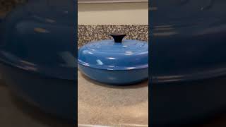 Le Creuset Cast Iron Signature Braiser Honest Review [upl. by Ahsyia57]