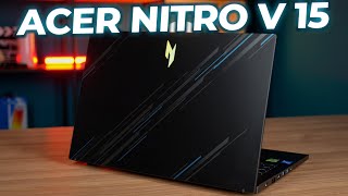 Обзор игрового ноутбука Acer Nitro V 15 ANV155151KV [upl. by Rianon271]