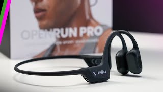 Shokz OpenRun Pro Review  Bone conduction headphones that sound good [upl. by Margi]