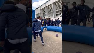 Baks vs Troyes academy🥵🥵 footballshorts footballchallenge skills [upl. by Tterrag]