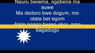 Hymne national de Nauru [upl. by Hainahpez]