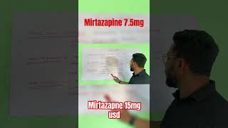 Mirtazapine tablet usd  mirtazapine dipression ocd smpharmacy [upl. by Sharma861]