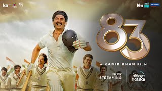 83  Official Trailer  Ranveer Singh  Kabir Khan  Now Streaming  DisneyPlus Hotstar [upl. by Ddat]