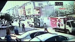 Raw Dramatic Bus Crash in Turkey CaughtonTape [upl. by Ahsinrats412]