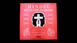 Handel Messiah part 3 Hermann Scherchen London 1954 [upl. by Eedyaj]