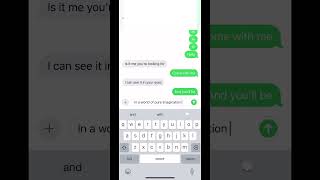 I DID THE WRONG LYRICS😭😭😭😭 song music text lyricprank fail didntwork [upl. by Enilrek]