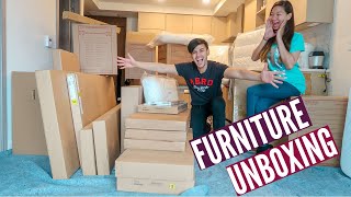 Spent 10 HOURS Building IKEA Furnitures  Nat and Max [upl. by Yeroc]