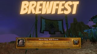 Achievement Have Keg Will Travel Brewfest Event World of Warcraft Wrath of the Lich King [upl. by Assela911]