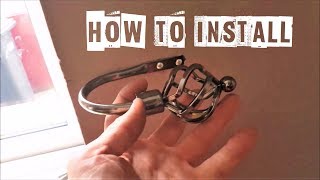 How To Install Curtain Tie Back Hooks [upl. by Delogu]