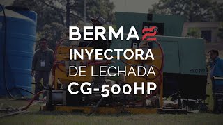 BOMBA DE INYECCIÓN DE LECHADA CHEMGROUT PARA MINERÍA [upl. by Gibrian]