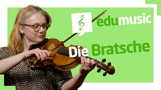 edumusic  Die Bratsche Instrumentenkunde für Kinder [upl. by Ealasaid903]