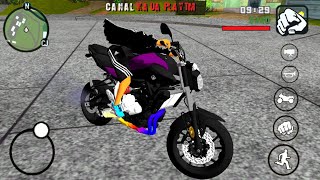 NOVO GTA SAN MOTOVLOG COM 10 MOTOS MONTADINHAS COM MOD DE MANOBRAS PARA ANDROID [upl. by Pasco865]