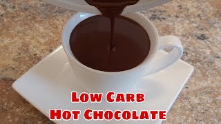 LOW CARB HOT CHOCOLATE RECIPE Keto Sugarfree  Almas Kitchen Trebbin [upl. by Rozella901]