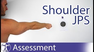 Joint Positioning Sense Assessment of the Shoulder  Proprioception [upl. by Ettezus266]