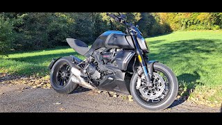 Von Heidelberg zur Burg Hornberg Ducati Diavel 1260 [upl. by Nairolf]