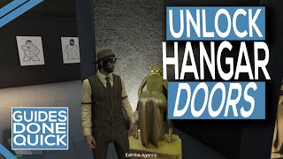 How To Unlock The Hangar Doors In GTA Online [upl. by Leonidas32]