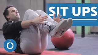 Como hacer SIT UPS  EJERCICIOS DE CROSSFIT abdominales [upl. by Malena281]